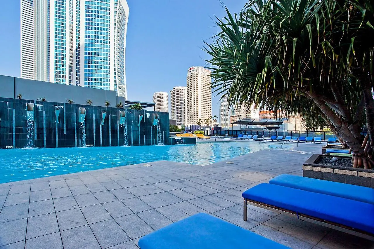 公寓 Circle On Cavill Surfers Paradise- 2 Bedroom Sky Home 黄金海岸 澳大利亚