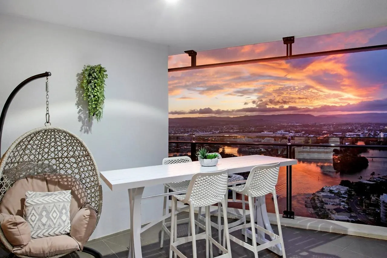 公寓 Circle On Cavill Surfers Paradise- 2 Bedroom Sky Home 黄金海岸